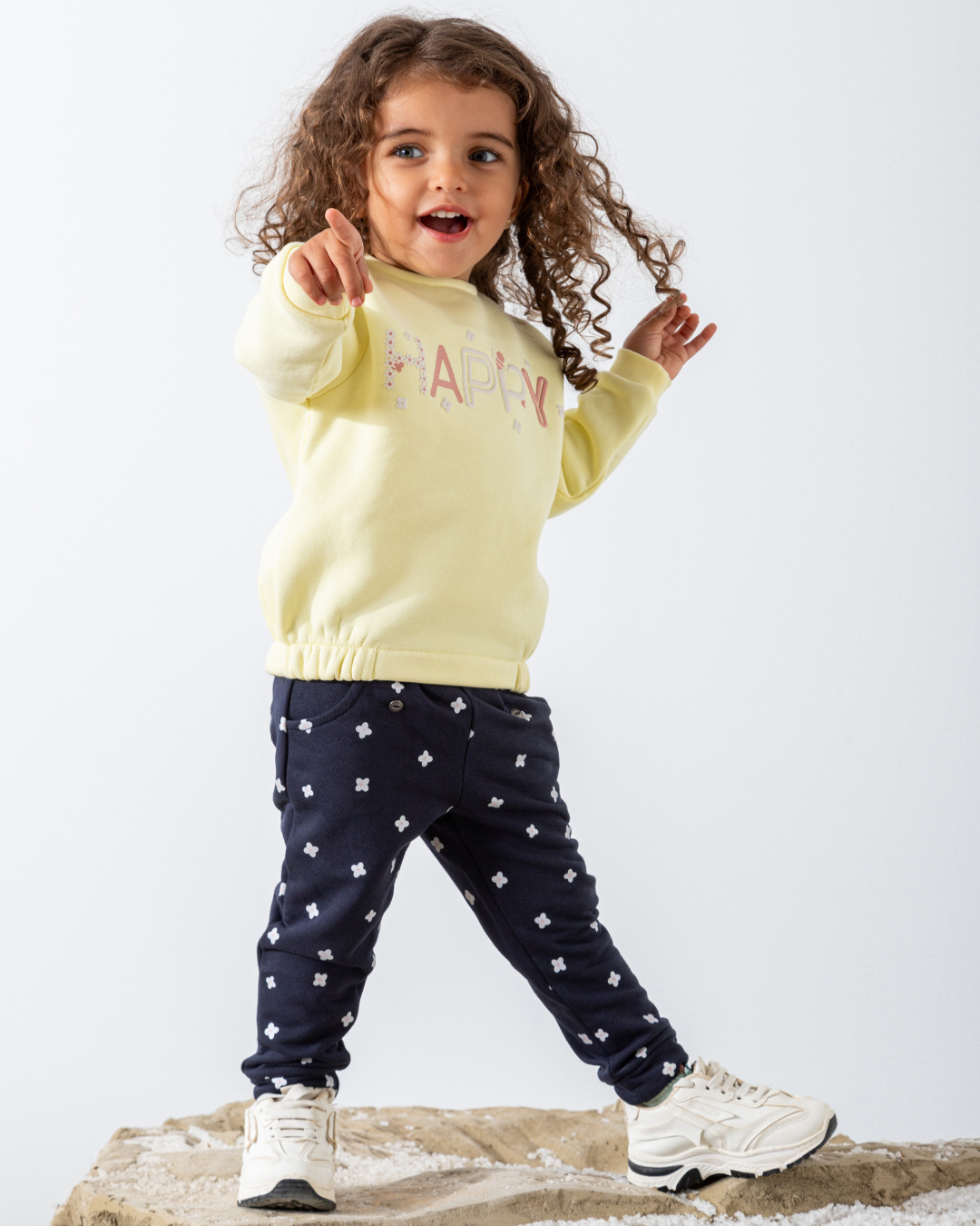 Happy full cover girls pajamas