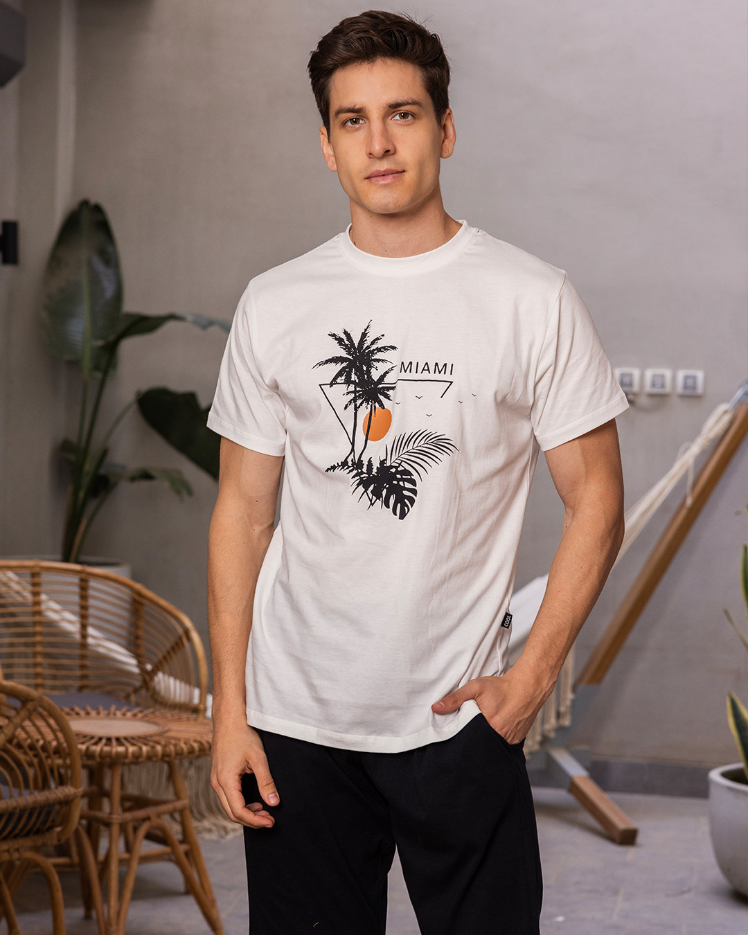 Pentacore Miami men's pajamas with half sleeves