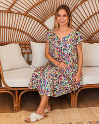 30021 قميص فسكوز قصير