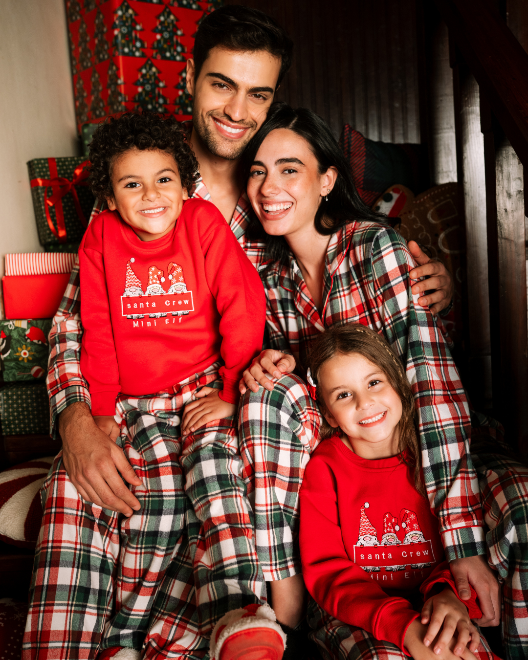 Santa's Favorite Classic Button up Pajama
