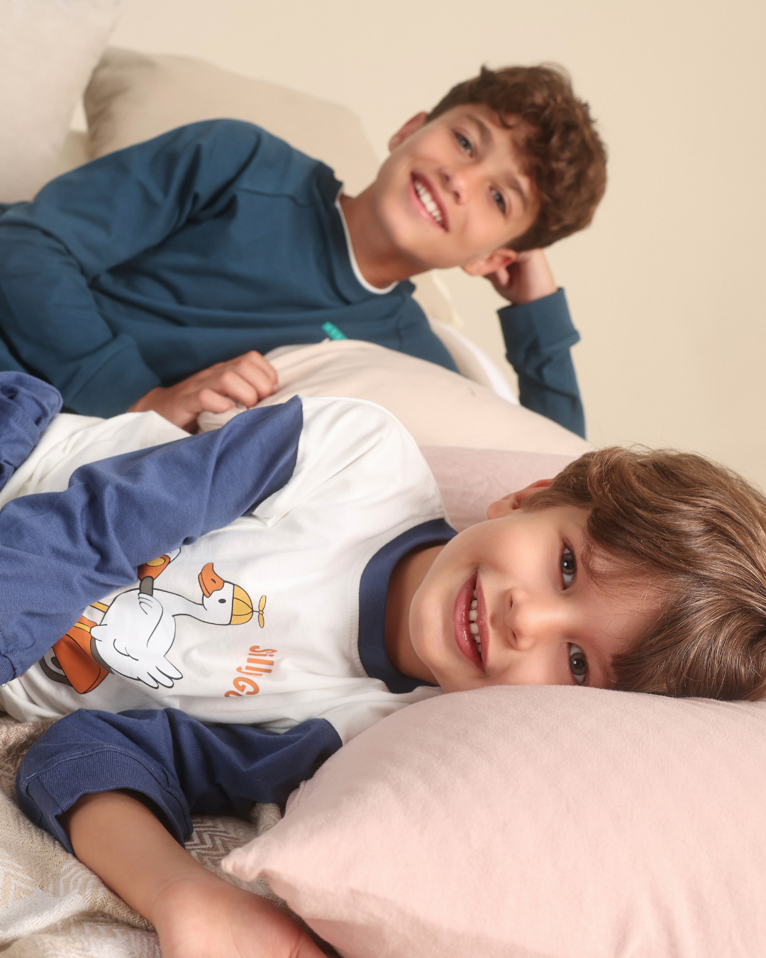 Boys pajama set silly goose on the loose