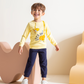 Let's Smile Boys' pajamas, interlock print set