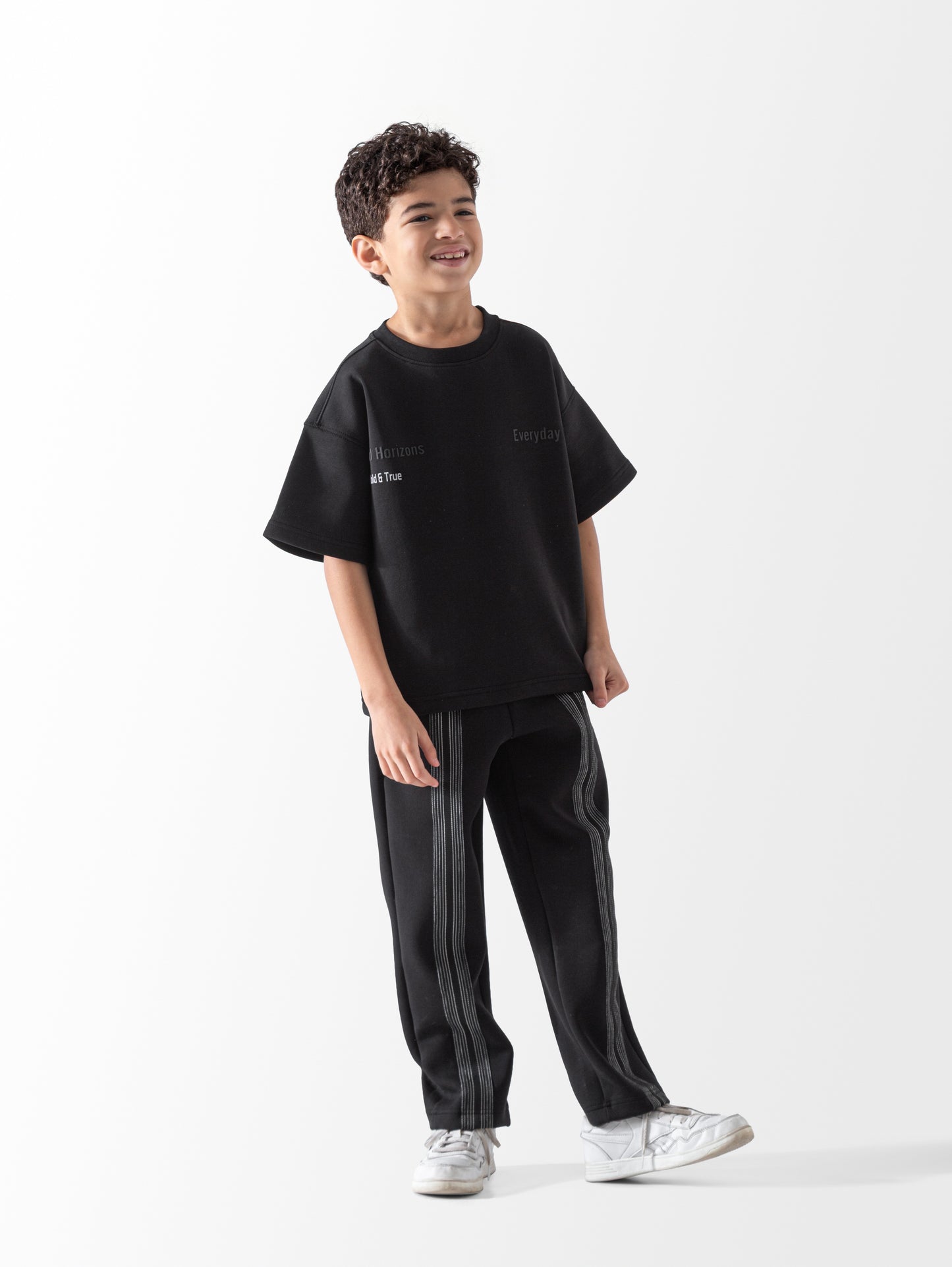 My boys' fishbone pajamas