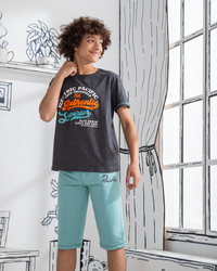 Authentic boys pajamas print