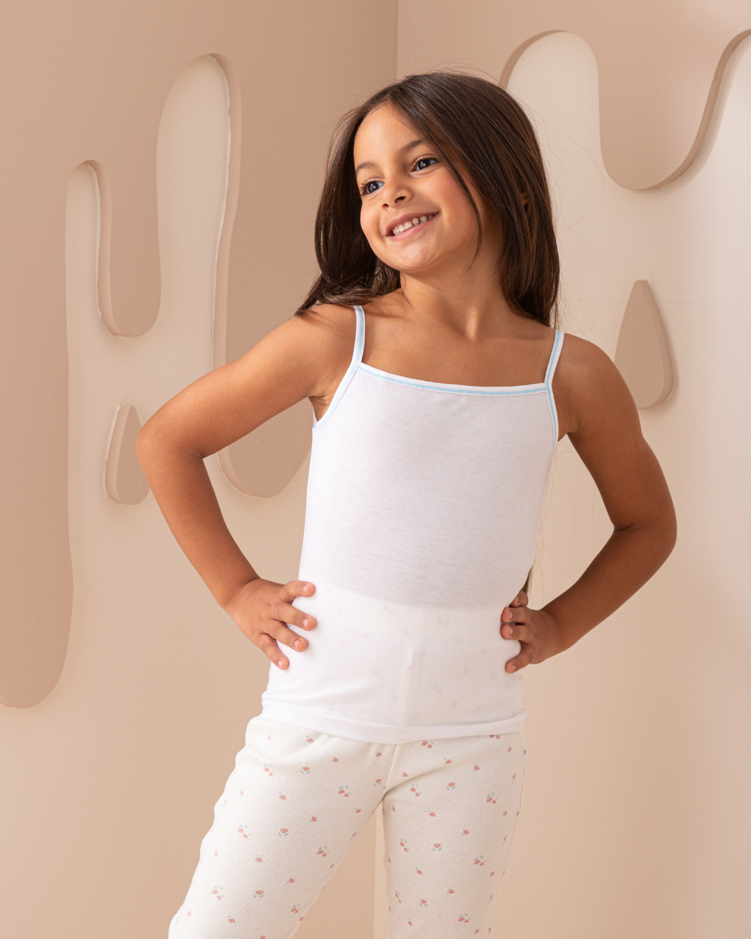 توب حمالة رفيعة بناتي