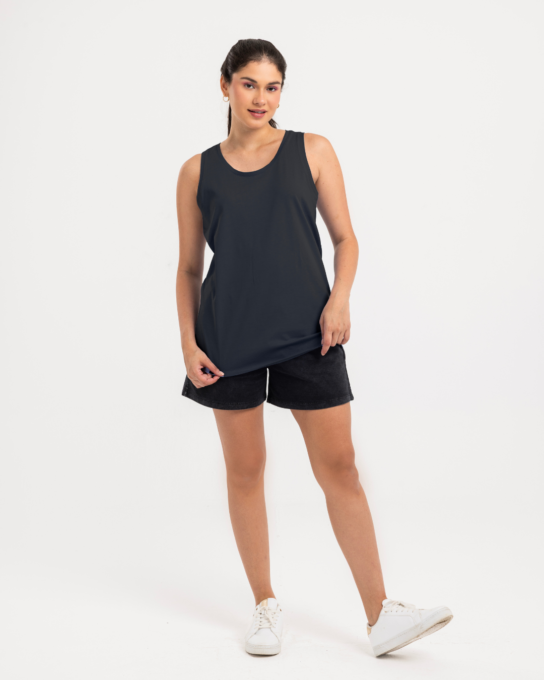 Lands End تانك توب حريمي بيزك