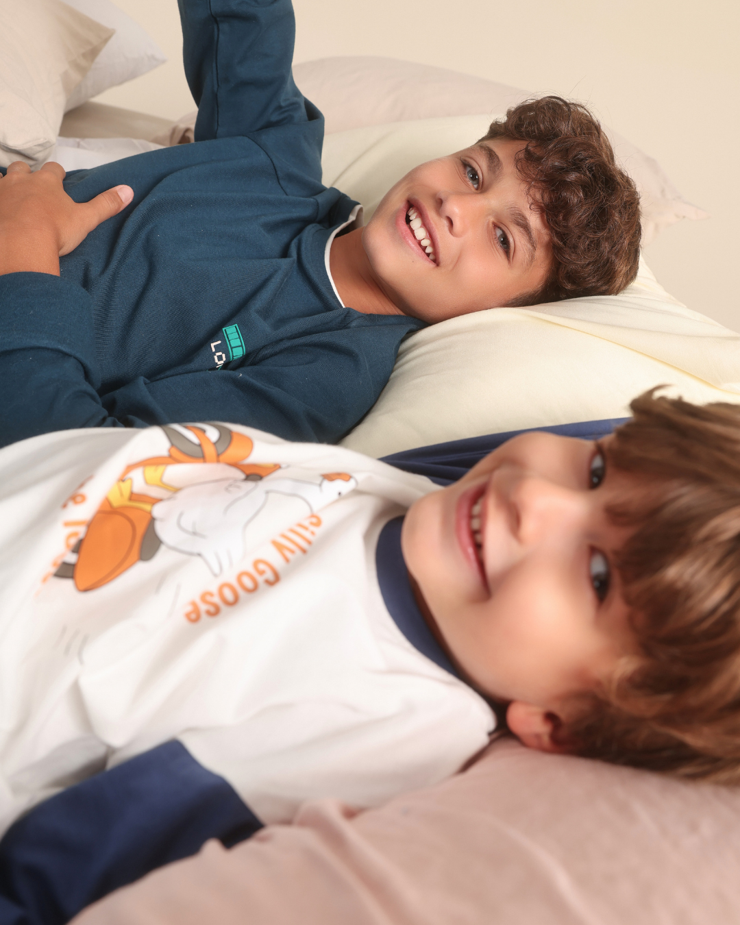 Boys pajama set silly goose on the loose