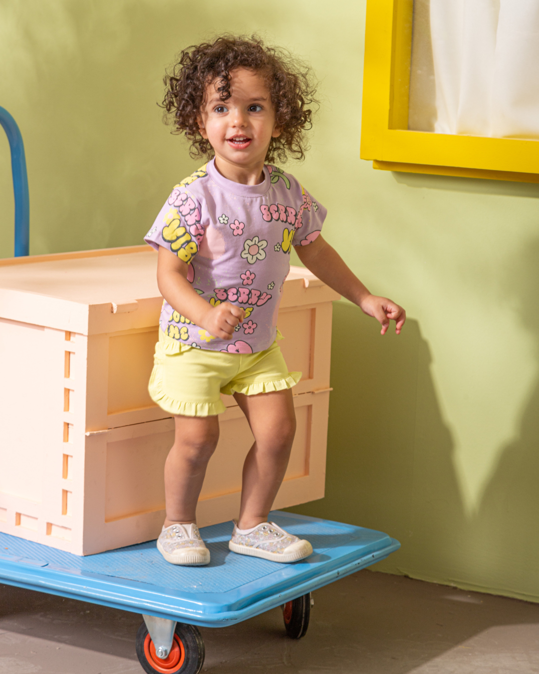 Berry Vibes NB  بيجامه بناتي بيبي