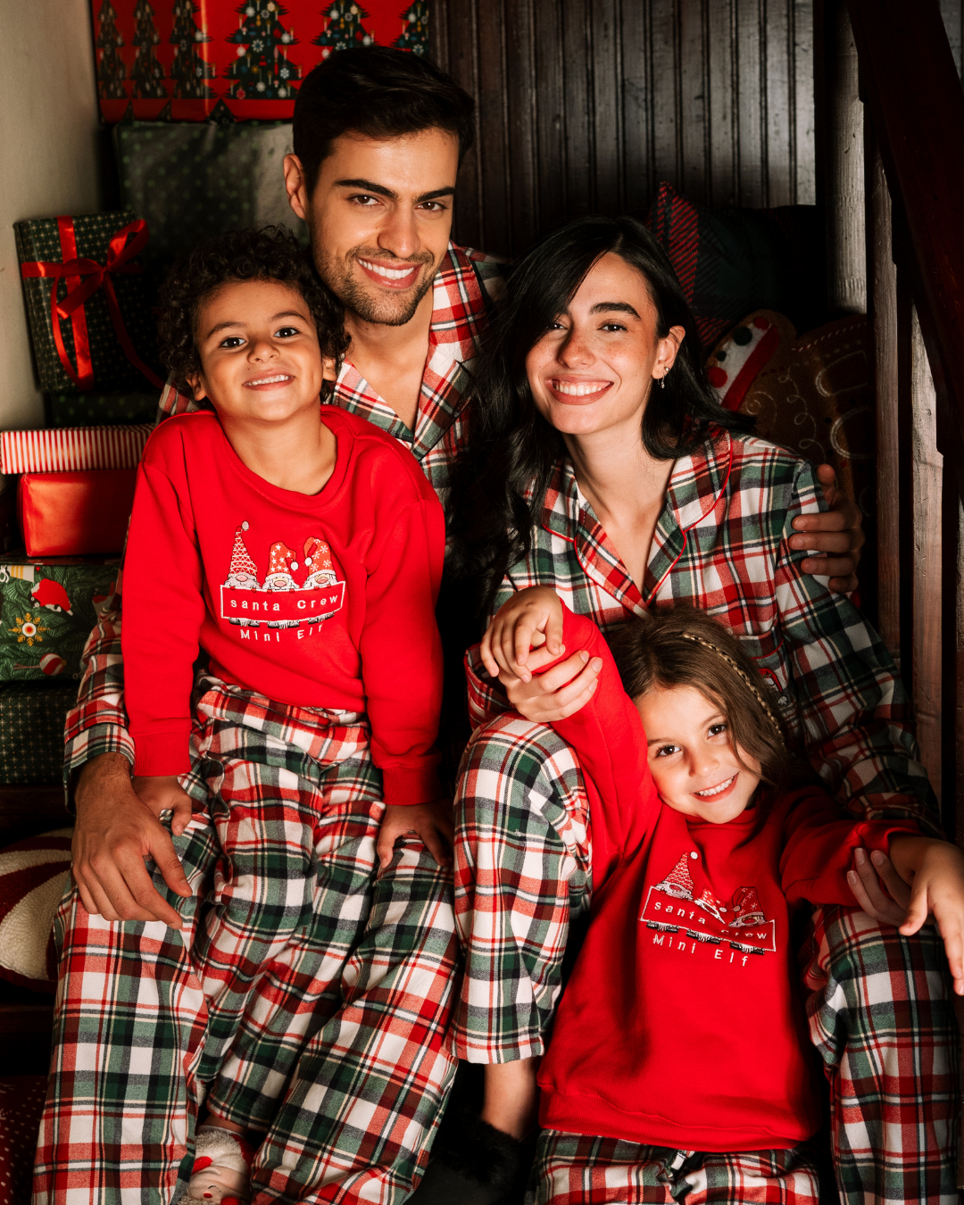 Santa's Favorite Classic Button up Pajama