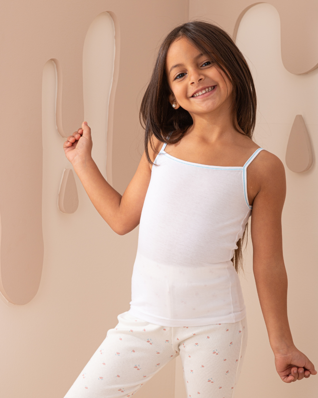 توب حمالة رفيعة بناتي