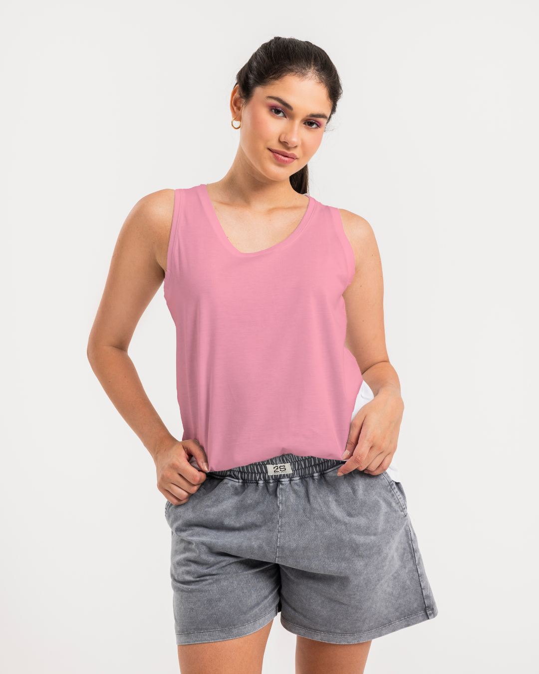 Lands End تانك توب حريمي بيزك