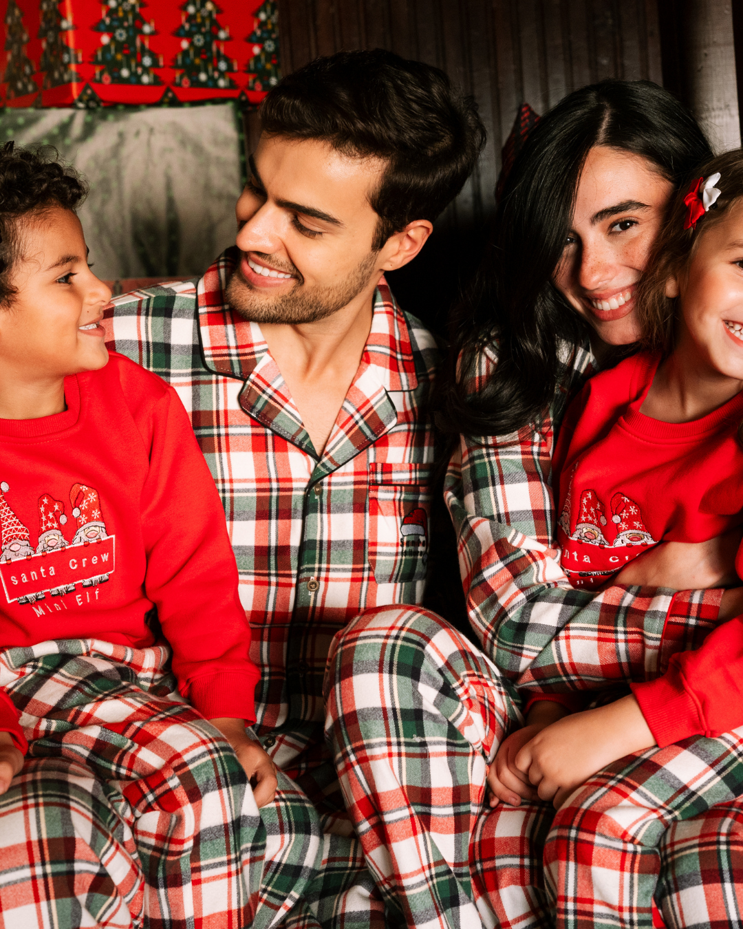 Santa's Favorite Classic Button up Pajama