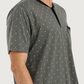 Men's Short Sleeve Pajamas with Round Neck Pants