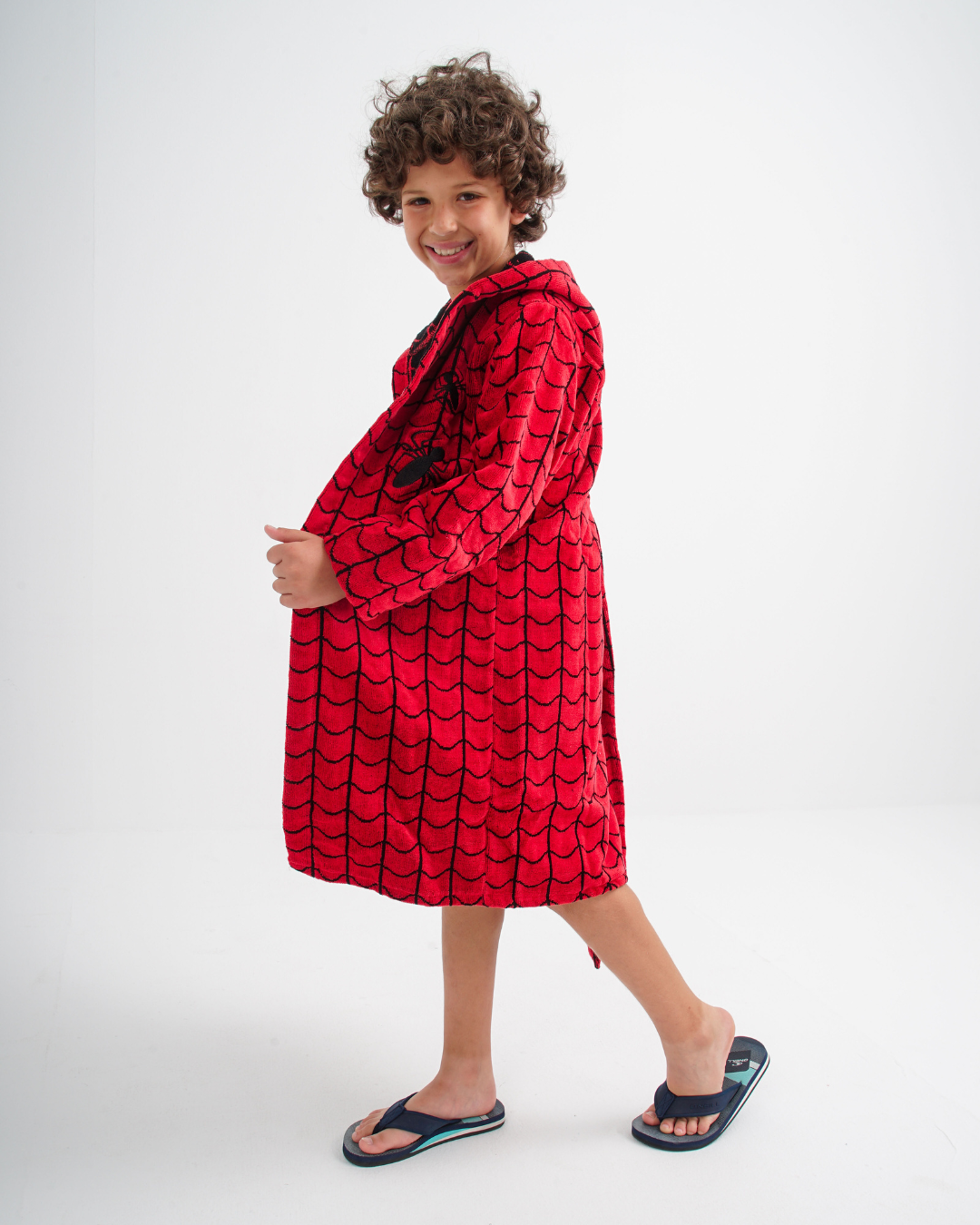 My children's bathrobe, Spider-Man