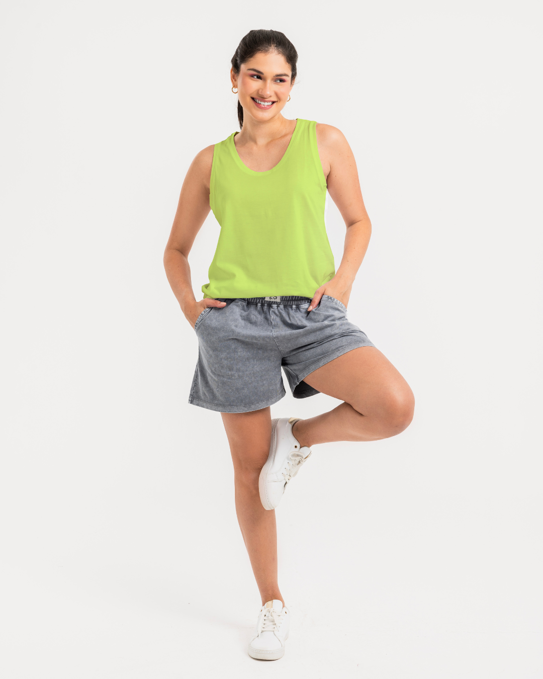 Lands End تانك توب حريمي بيزك