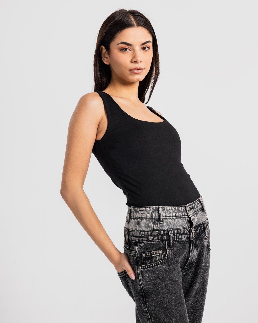 polyamid بدى ساده حريمي كت عريض