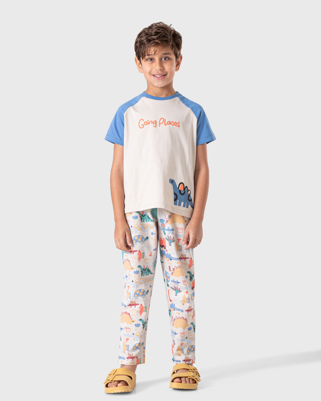 بيجاما ديناصورات ألوان