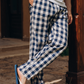 Men's gingham pant