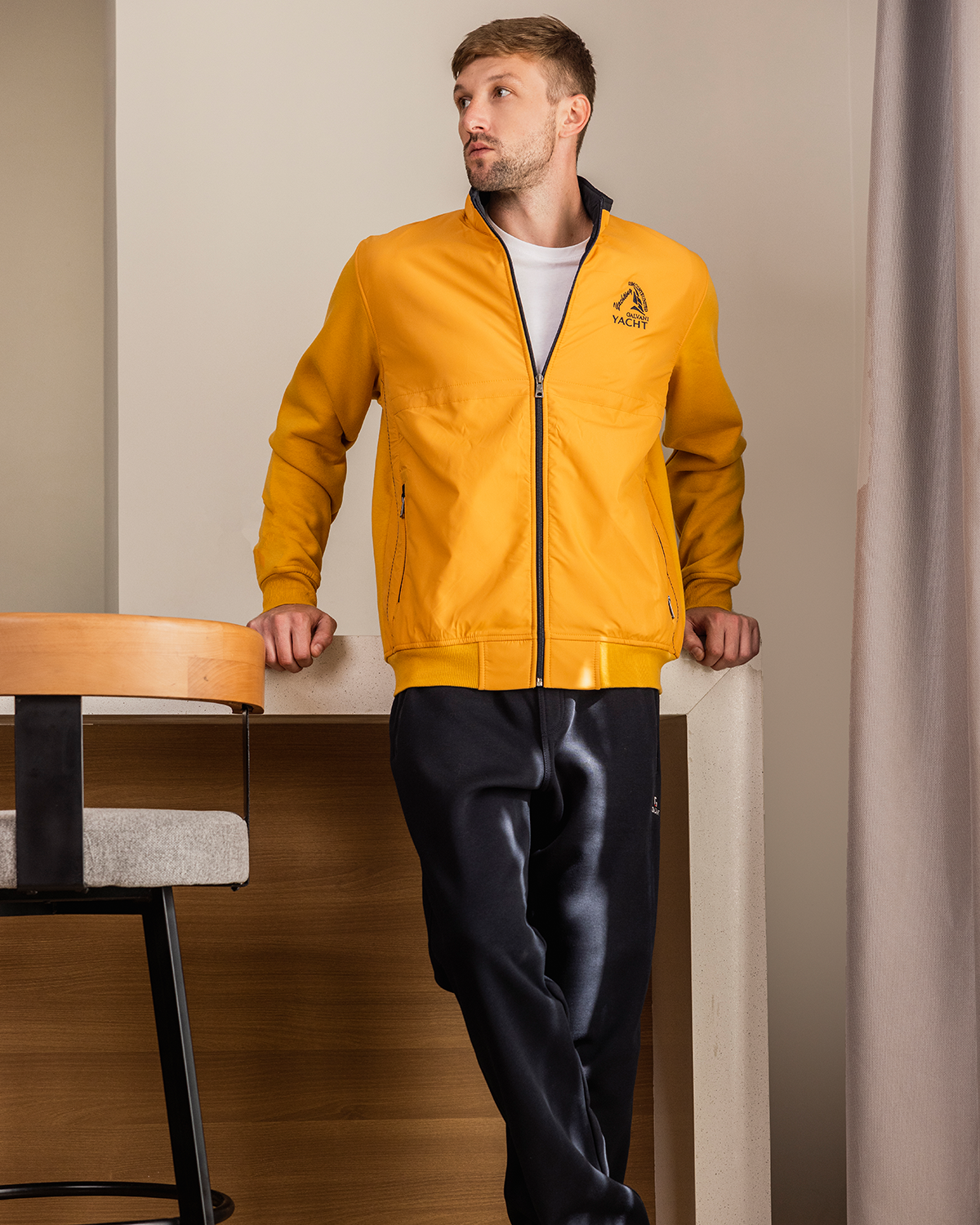 YACHT GALVANI Men's pajamas with zipper