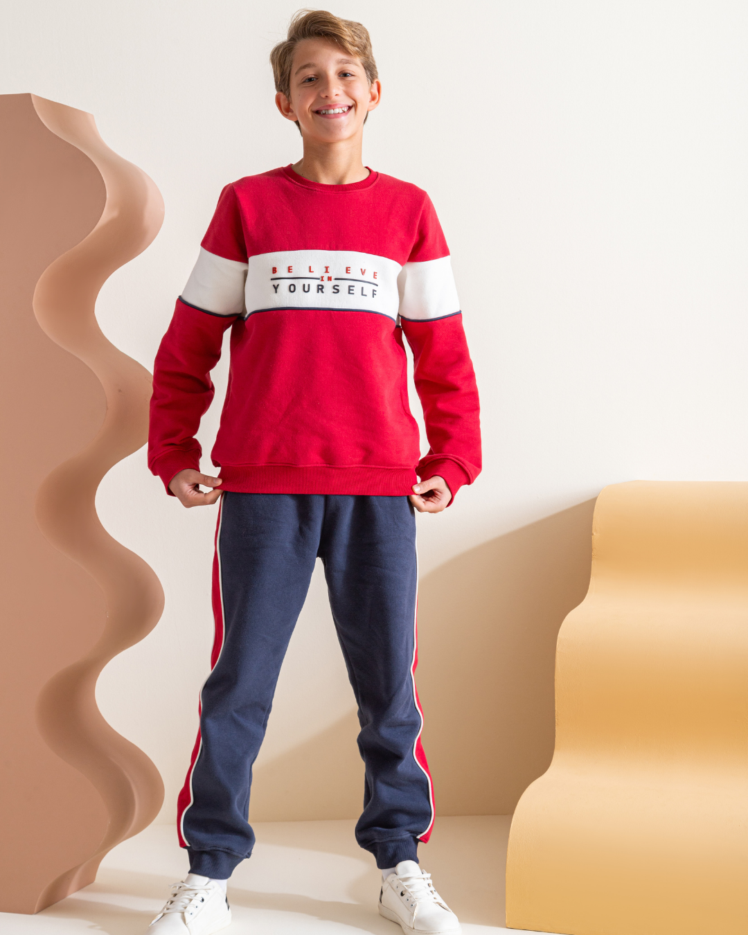 Belive in your self Milton boys pajamas