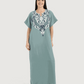 Half-Sleeve Embroidered Dacron Shirt 6