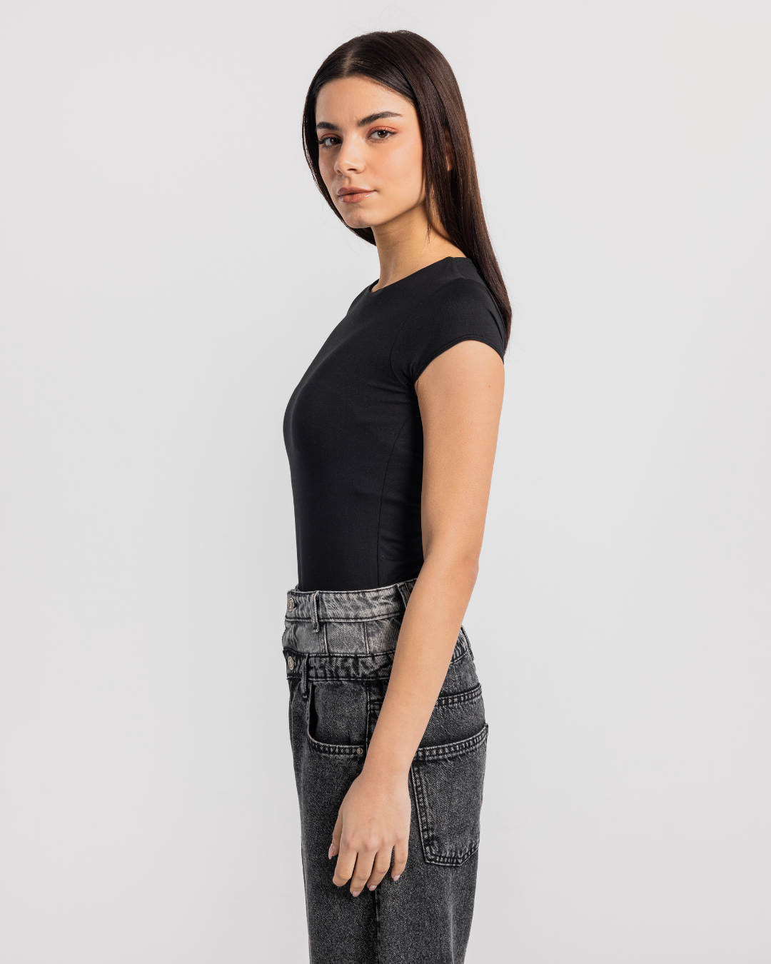 Polyamide كاش حريمي نص كم