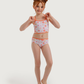 Girls' Two-Piece Seashell Swimsuit