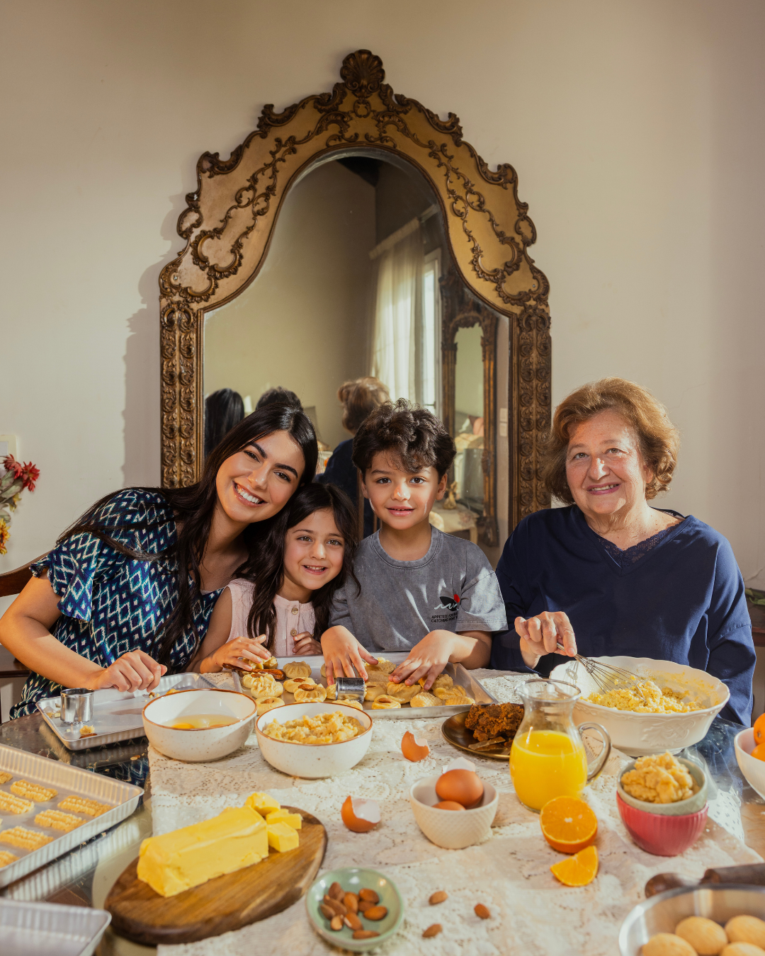 Lovely hearts بيجاما حريمي بكم و بنطلون مطبوع قطن