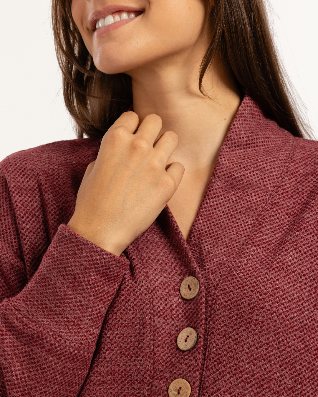 طقم جاكارد خروج بجيب و زراير