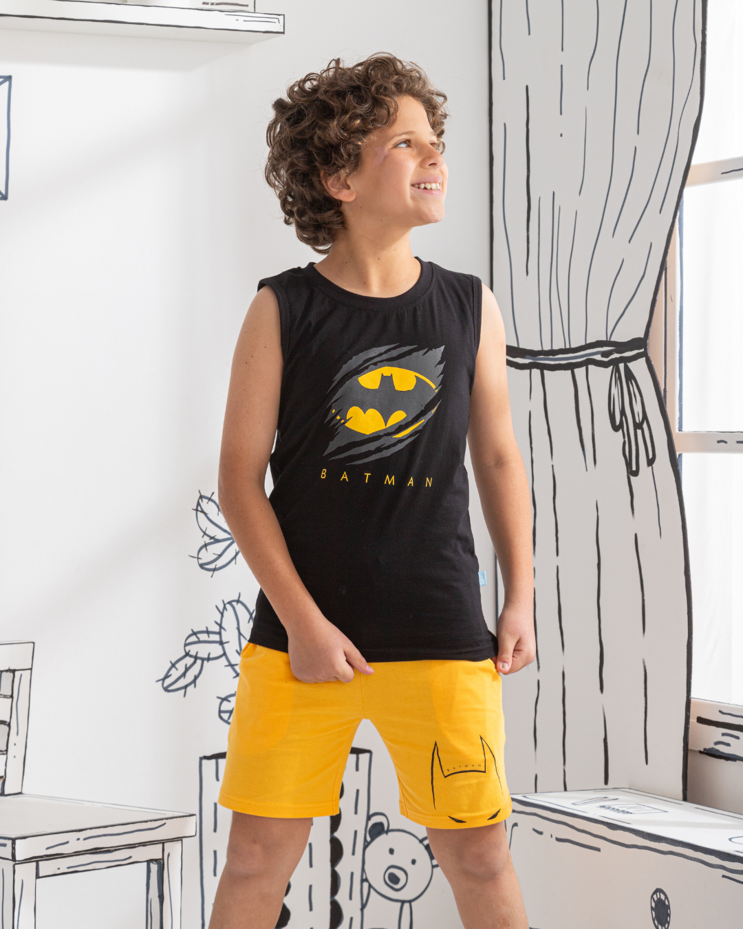 Batman بيجاما أولادي كَت