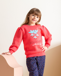 Strawberry kids pajamas, girls, Milton