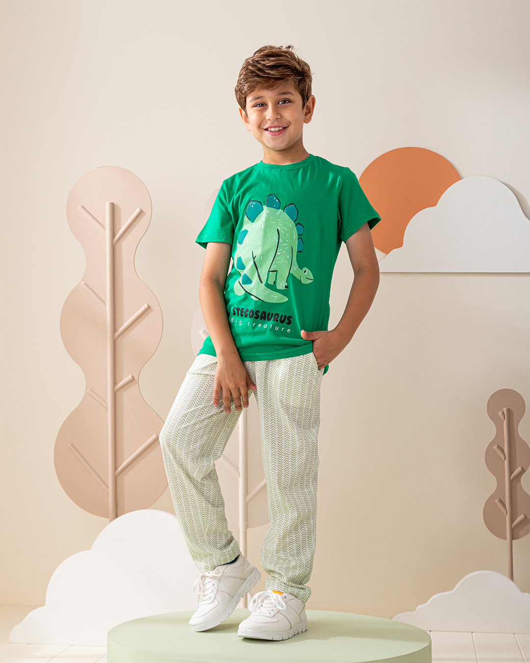 بيجاما بنطلون قطن مخلوقات صغيره و كبيره