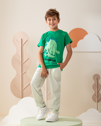 بيجاما بنطلون قطن مخلوقات صغيره و كبيره