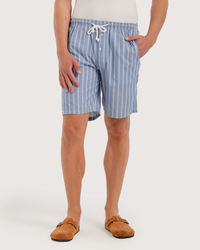 Striped Men's Shorts for Peaceful Sleep