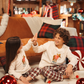 Holiday Season at the door بيجاما أطفالي كُم طويل