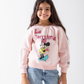 MARVY Minnie La Floristeria Sweatshirt Rose