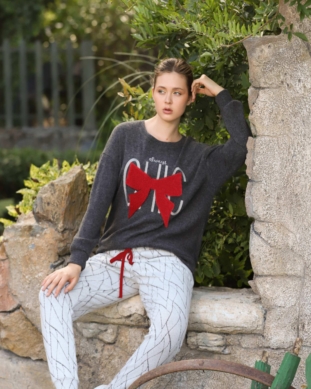 Always Women's Round Fancy Pajamas