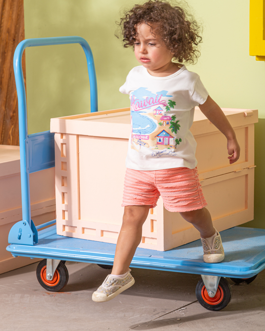 Hawaii Aloha Party بيجامه بناتي بيبي