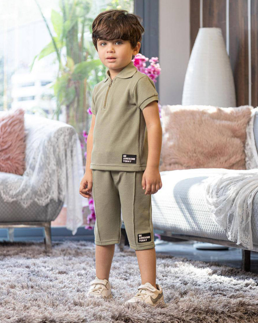 polo بيجاما اولادي تيشرت و شورت