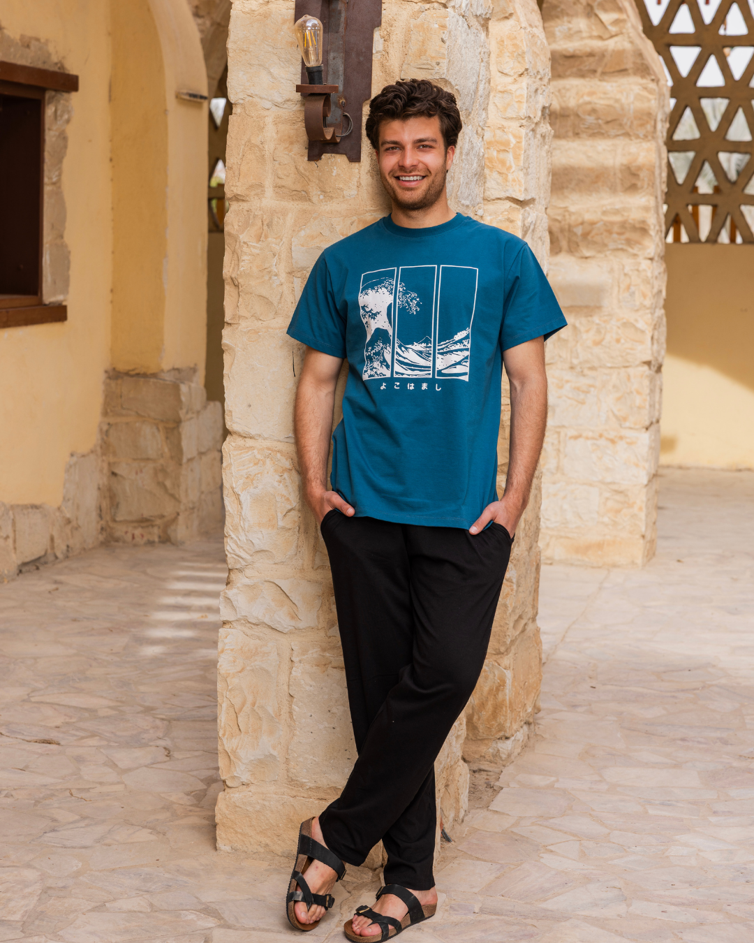 roads بيجاما رجالي نص كم و بنطلون