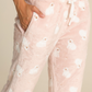 Lovely Bear Women Pant in Pink