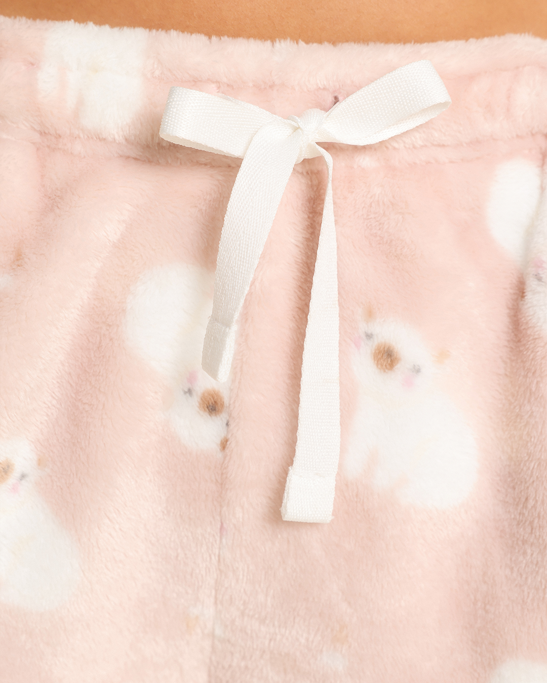 Lovely Bear Women Pant in Pink