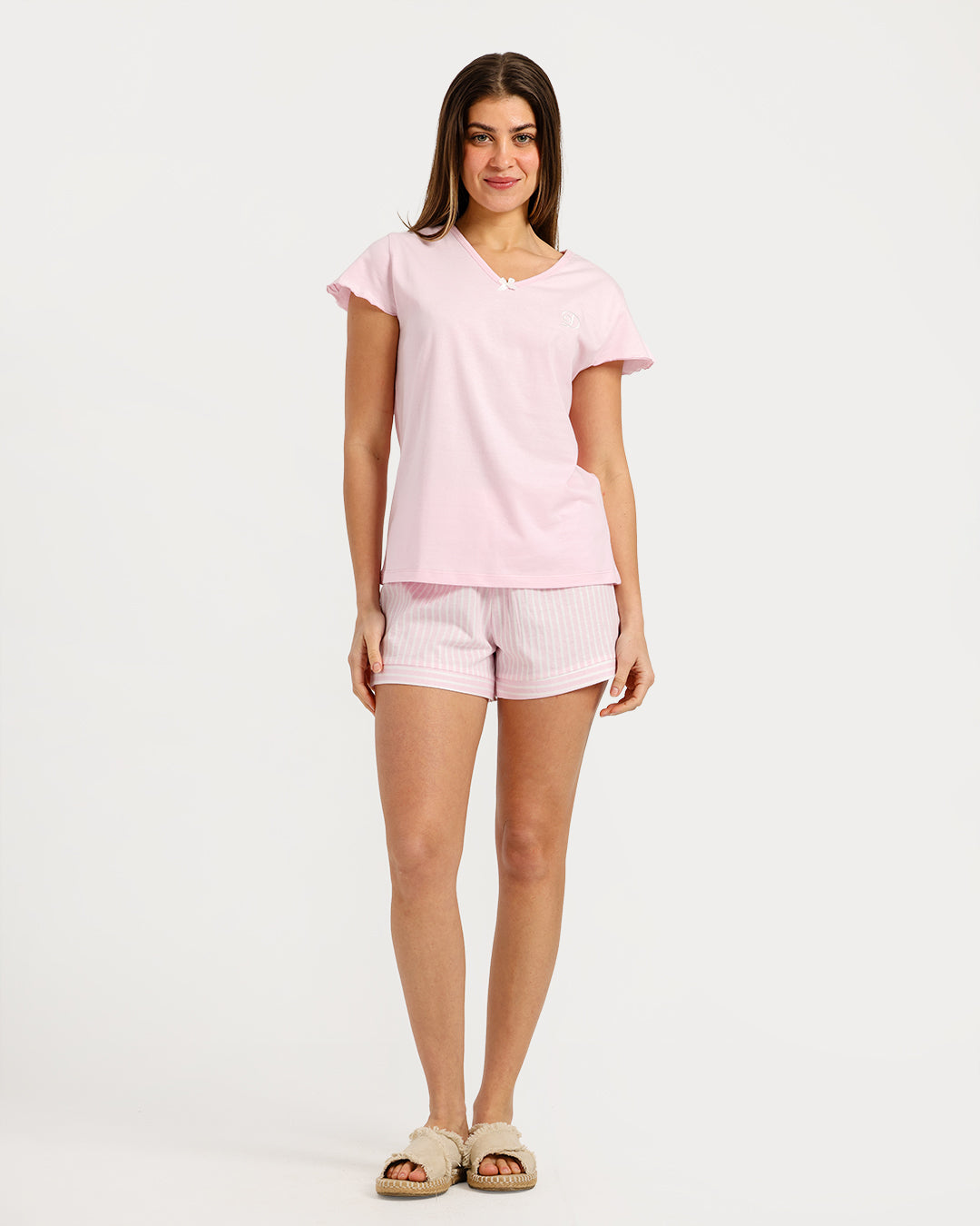 Women's chaponise pajama with shorts