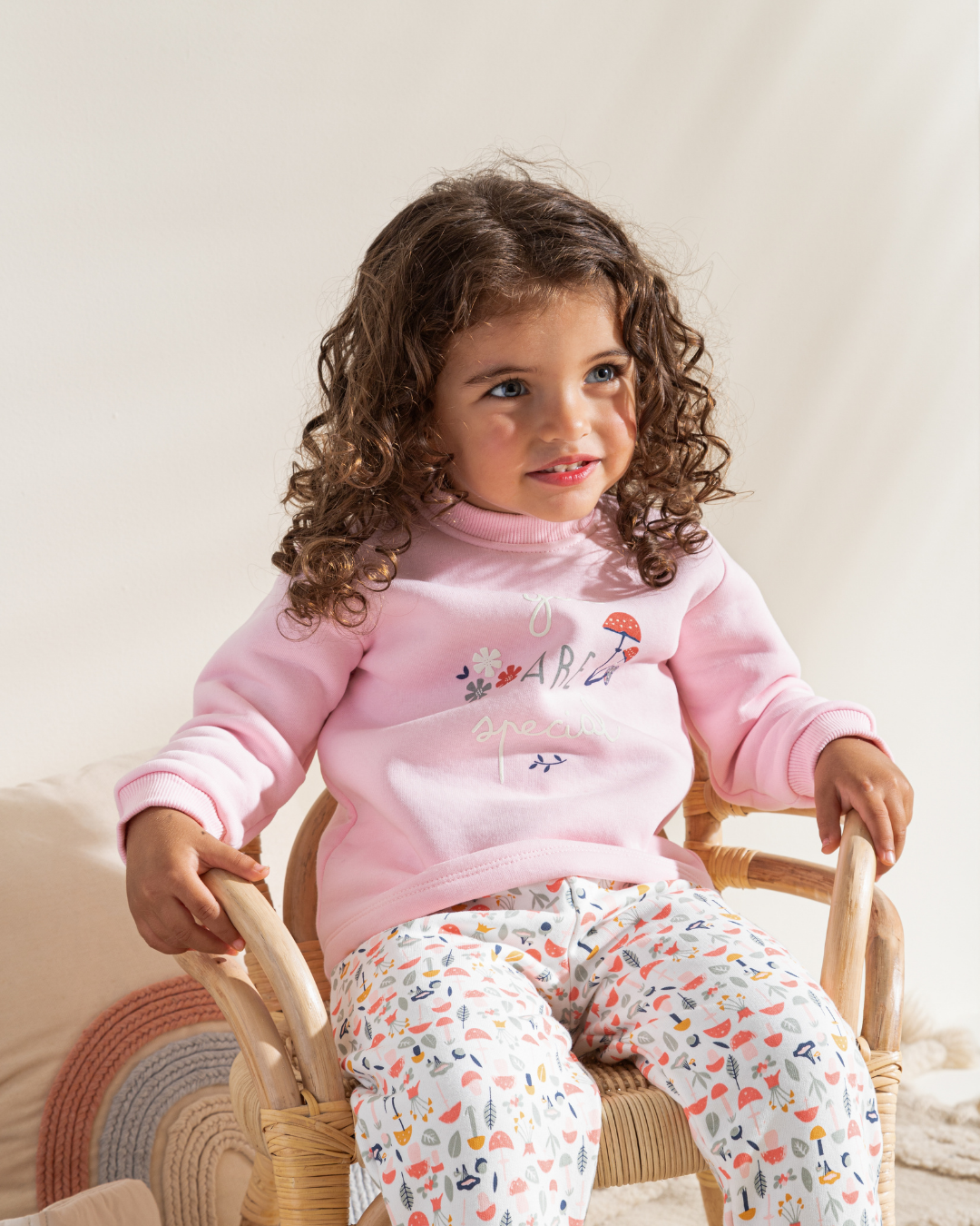 Sweet Baby/ Baby girls' meltone pajamas