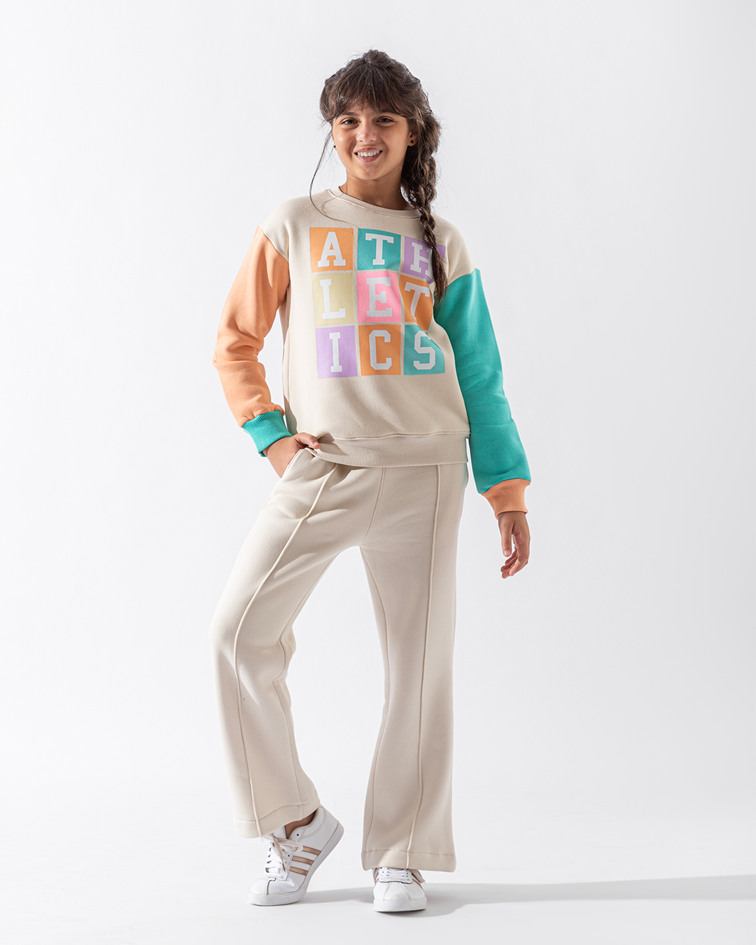 Athelitic Girls' pajamas, medium