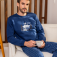 Made for the Mountain Men's Melton Plain* Melton Printed Pajamas