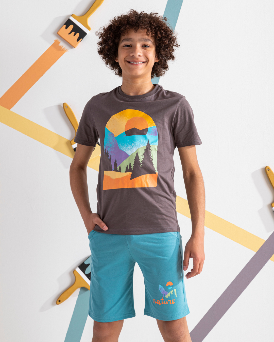 nature Pajamas for my children Shams