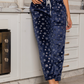 Foil flakes women's polar pants