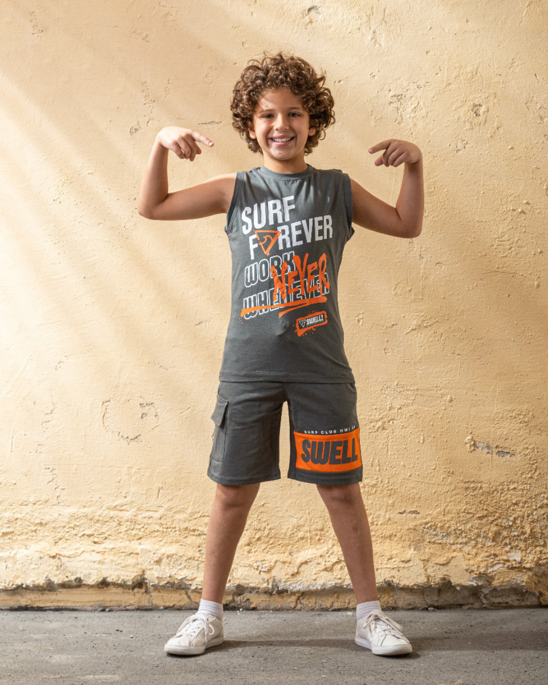 Surf for ever KR بيجامه اولادي وسط