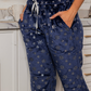 Foil flakes women's polar pants